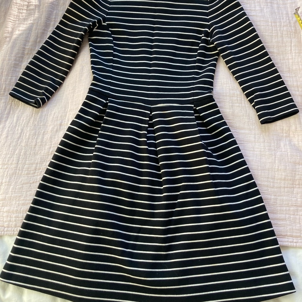 Banana Republic A lined Striped Dress